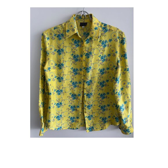 Versus Gianni Versace Ittierre Silk Blouse - Picture 1 of 7